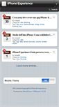 Mobile Screenshot of iphoneexperience.programminghacks.net