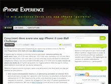 Tablet Screenshot of iphoneexperience.programminghacks.net